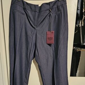 Avenue Straight Leg Trouser - blue